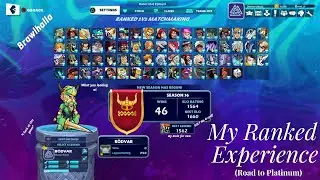 My Ranked Experience in Brawlhalla (Road to Platinum)