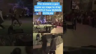 The moment a guy came up stage to drag MANTLE from DUNSIN OYEKAN#dunsinoyekan #motivation #jesus