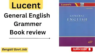Lucent General English Book Review | lucent english book for competitive exams