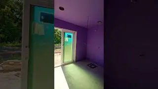 Обновление павильона у бассейна 🛠️ Повешена зеленая доска!