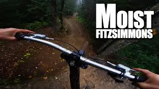 Whistler Bike Park - Moisture on Fitzsimmons 💦
