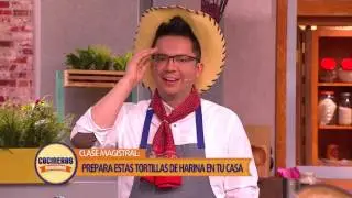 Receta: Clase Magistral - Tortillas de Harina | Cocineros Mexicanos