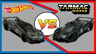 Hot Wheels VS Tarmac Works! Pagani Huayra R Diecast Duel!