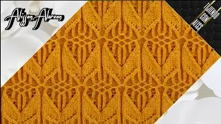 #737 - TEJIDO A DOS AGUJAS / knitting patterns / Alisson . A