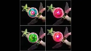 Sailor Moon SuperS | Inner Senshi Crystal Change Rod Vintage | BANDAI 1995 | Crystal Power Make Up!