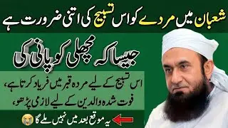 Mahe Shaban Ka Aik Chhota Amal &ndash; Gunah Maaf, Rizq Double! Maulana Tariq Jameel Bayan 2026