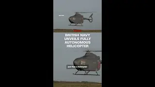 British Navy unveils fully autonomous helicopter