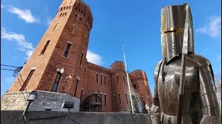 We stayed in a CASTLE - Our Niagara Falls Road Trip! Amsterdam, NY, Erie Canal