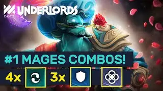 #1 Mage Builds! Best Alliance & Transition Combo! | Dota Underlords