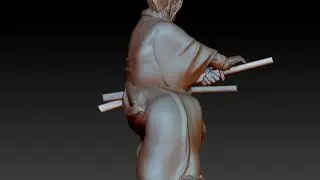 samurai table top miniature game IAMRONIN! Aramusha Musashi (W.I.P)