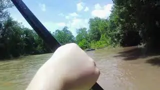Kayaking down the Hocking River (part 1)