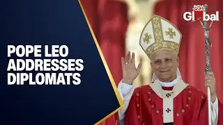 LIVE: Pope Leo Addresses Diplomats From 184 Nations in First Annual Vatican Speech