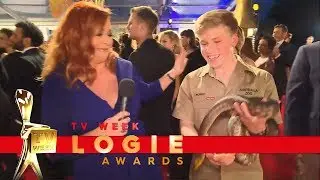 Robert Irwin brings a snake to the Red Carpet  | TV Week Logie Awards 2018