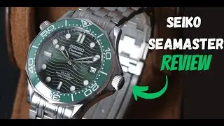 Custom Seiko Seamaster MOD Wristmodding Review #seikomod #watchreview