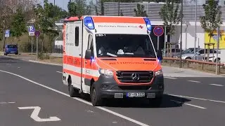[E-Horn & Pressluft] Neuer RTW 1/83-1 der DRK Rettungswache Neu-Isenburg