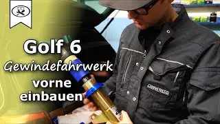 VW Golf 6 Vorne Tieferlegen | lowering suspension | Vitjawolf | Tutorial | HD