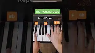 How to play the walking dead theme on piano