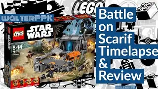LEGO Star Wars 75171 - Battle on Scarif Timelapse & Review