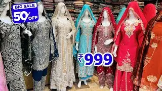 Dhamaka Sale 50% OFF || ₹ 999 Premium Designer Partywear Readymade Dreses Semi-Stitched Materials