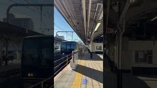 207系S9+H10編成普通四條畷行きが神戸駅を発車するシーン！ #鉄道 #電車 #train #207系 #普通列車 #発車シーン
