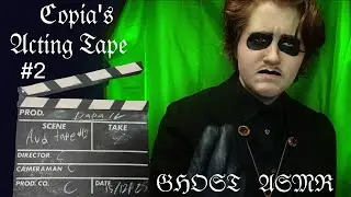 {GHOST ASMR} Copia's Audition Tape #2 | Media Quotes, smooth chalk writing, VHS case tapping 