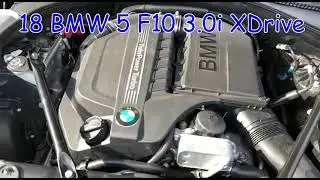 18 BMW 5 серия  F10 3.5i XDrive до разбора