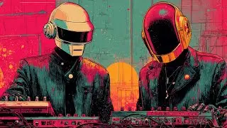 🎛️ Daft Punk Inspired Mix | Focus Music & Creative Energy ⚡