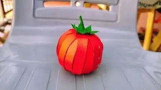 Diy tomato || easy paper craft ideas.