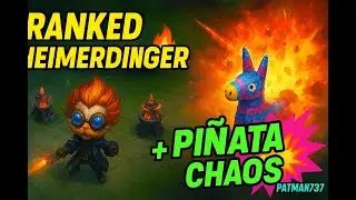 🔥PATMAN737 PLAYS 3 Hours of Ranked League of Legends as Heimerdinger + Pi&ntilde;ata Goes Boom Finale!