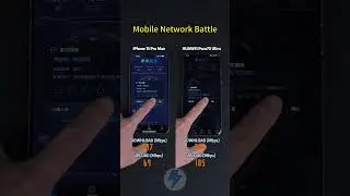 HUAWEI Pura70 Ultra vs iPhone15 Pro Max - 5G Internet Speed Test! #huawei