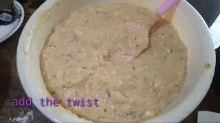Steamed Saba Banana Cake