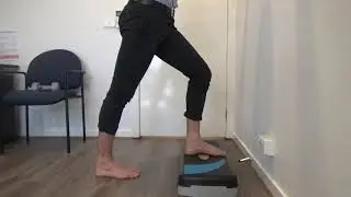 Assisted Single Leg Calf Raises step