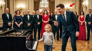 Millionaire Mocked the Little Girl: “Play and I’ll Adopt You” — But Her Music Left Him Speechless