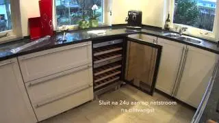 Plaatsing wijnklimaatkast Loire 40