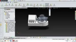 #solidworks  food processor assembly