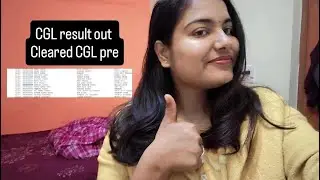 Cleared CGL pre #exam #ssc #motivational 