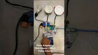 HOME AUTOMATION SYSTEM WITH BLUETOOTH AND MANUAL CONTROL #mechatronics FULL VIDEO SOON ON MY CHANNEL