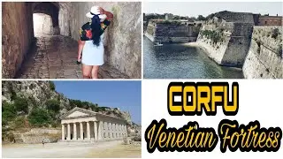 CORFU GREECE: Walk inside the Venetian Fortress