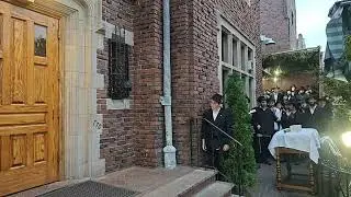 הרבי מלך המשיח שליט''א יוצא לנטילת לולב יום ד' דחול המועד סוכות כ' תשרי תשפ''ו ימות המשיח
