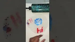 nail polish slime.#satisfying #asmr #relaxing #short #Mujiz slime #nails #nailpolish