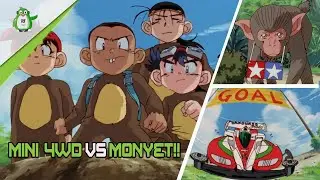 BALAPAN MINI 4WD DENGAN MONYET! (STORY TELLING)