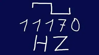 11170 hz square