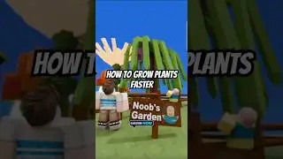 how to grow plants faster #roblox #growagarden #shorts