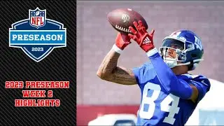 Giants Rookie WR Jalin Hyatt ALL TARGETS | 2023 Preseason Week 2 Full Highlights vs. Panthers