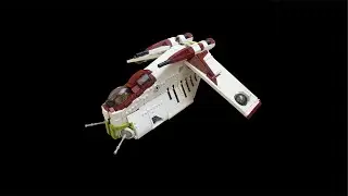 Let&rsquo;s build together! Brickvault Republic Gunship #lego #starwars #clonewars #live