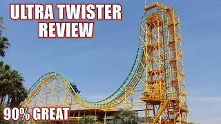 Ultra Twister Review, Nagashima Spa Land Togo Pipeline Coaster | 90% Great