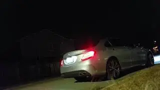 C63 non-performance exhaust on c400 start-up