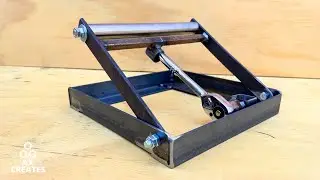 Ingenious diy tool with ratchet and recycled materials!
