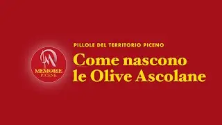 Come nascono le Olive Ascolane