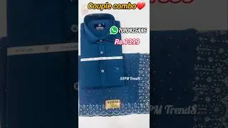Couple Combo / Family combo / Combo Collections #shorts #couple #dress #couple #family #trending